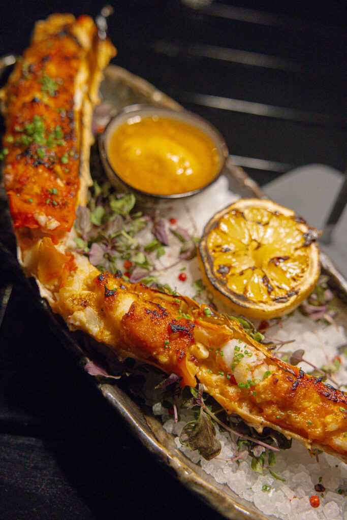 Special King Crab Legs with Miso Butter, by Sushi and Robata by Ulu.